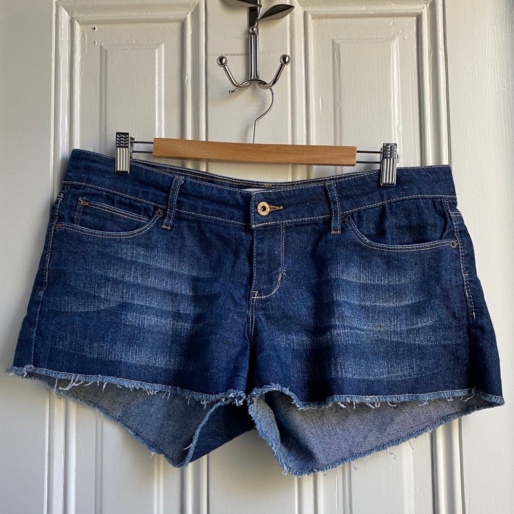 Levi’s Shorty Short Bootcut Denim Cutoff Shorts